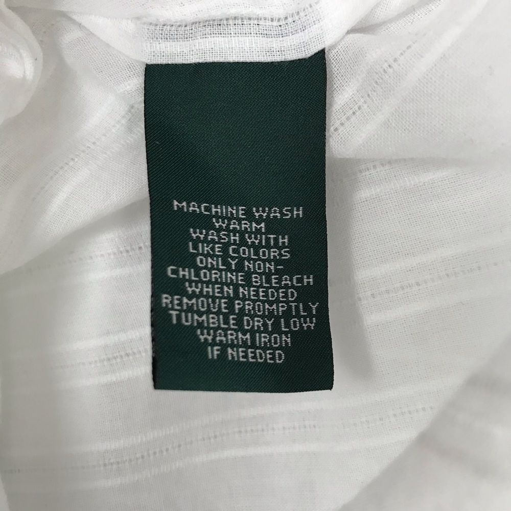 Ralph Lauren White Shirt Tunic - Picture 4 of 4